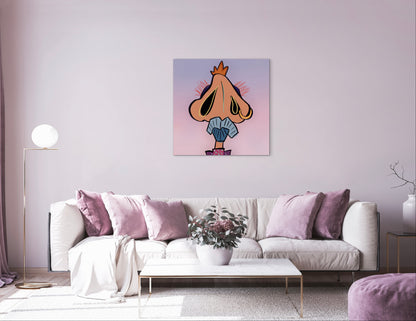 Floating on my pink cloud