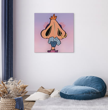 Floating on my pink cloud